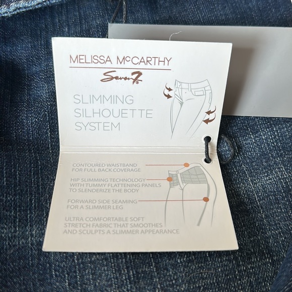 Melissa McCarthy/Seven 7 26W Boyfriend Stretch Denim - Picture 6 of 6